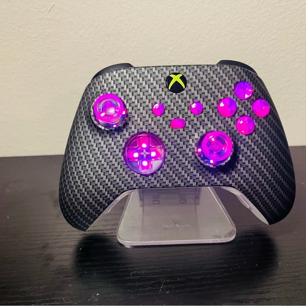 Microsoft Xbox Custom Modded Controller with LEDs